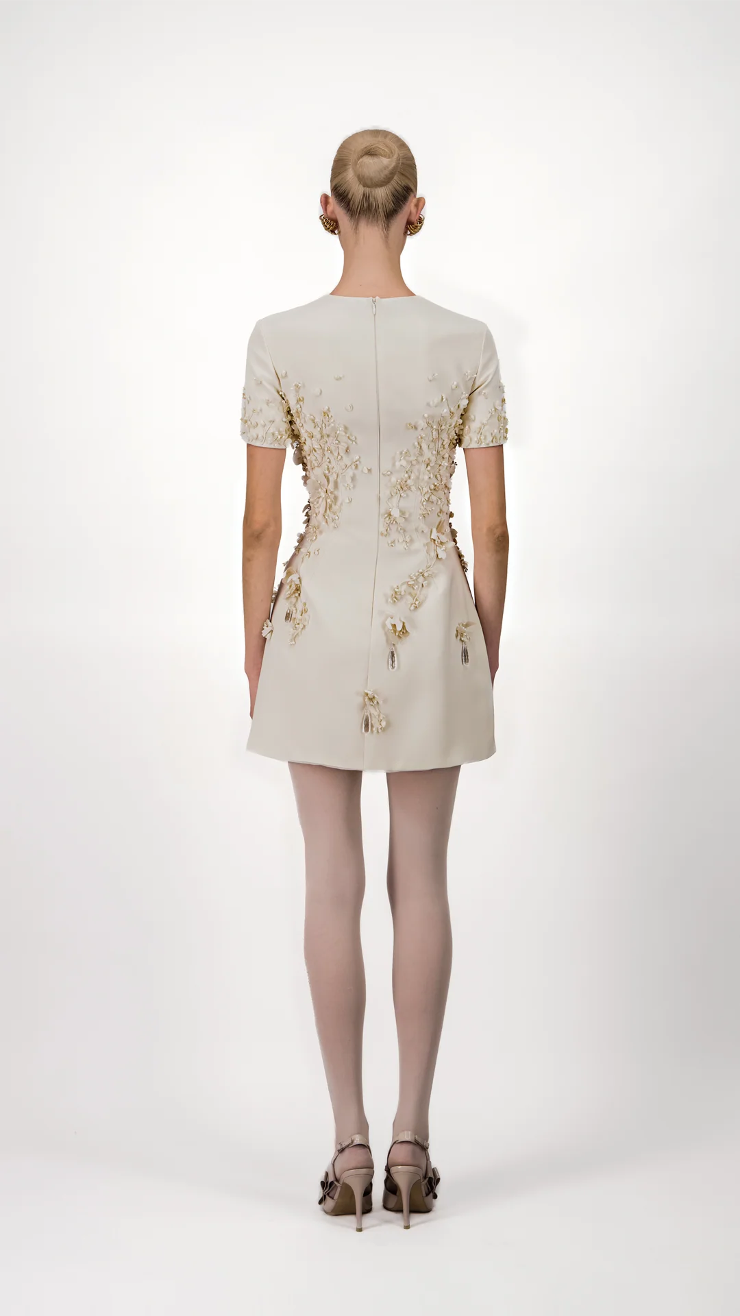 Floral Sprout Mini Dress - Image 2