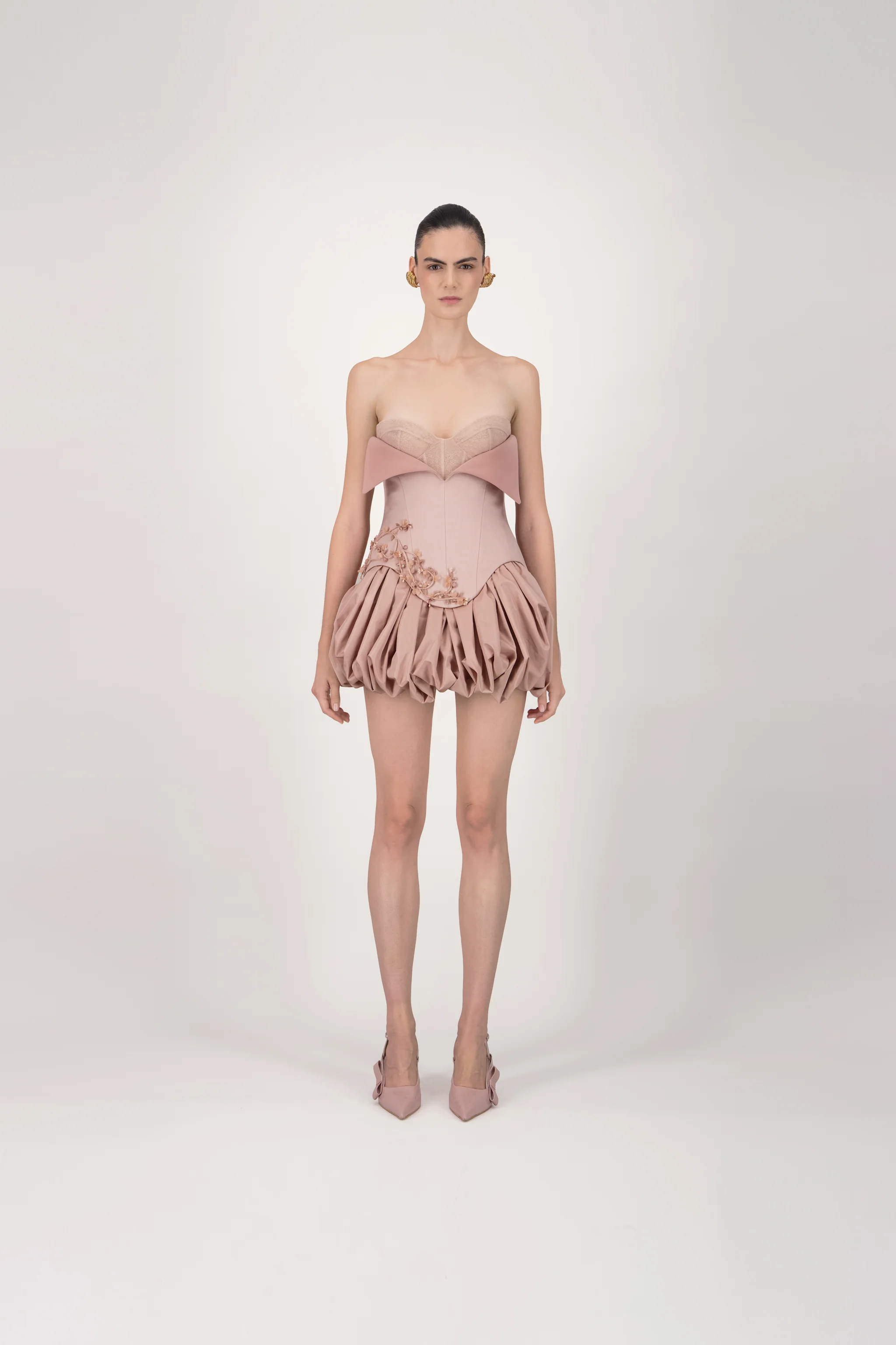 Mini Balloon Short Skirt
