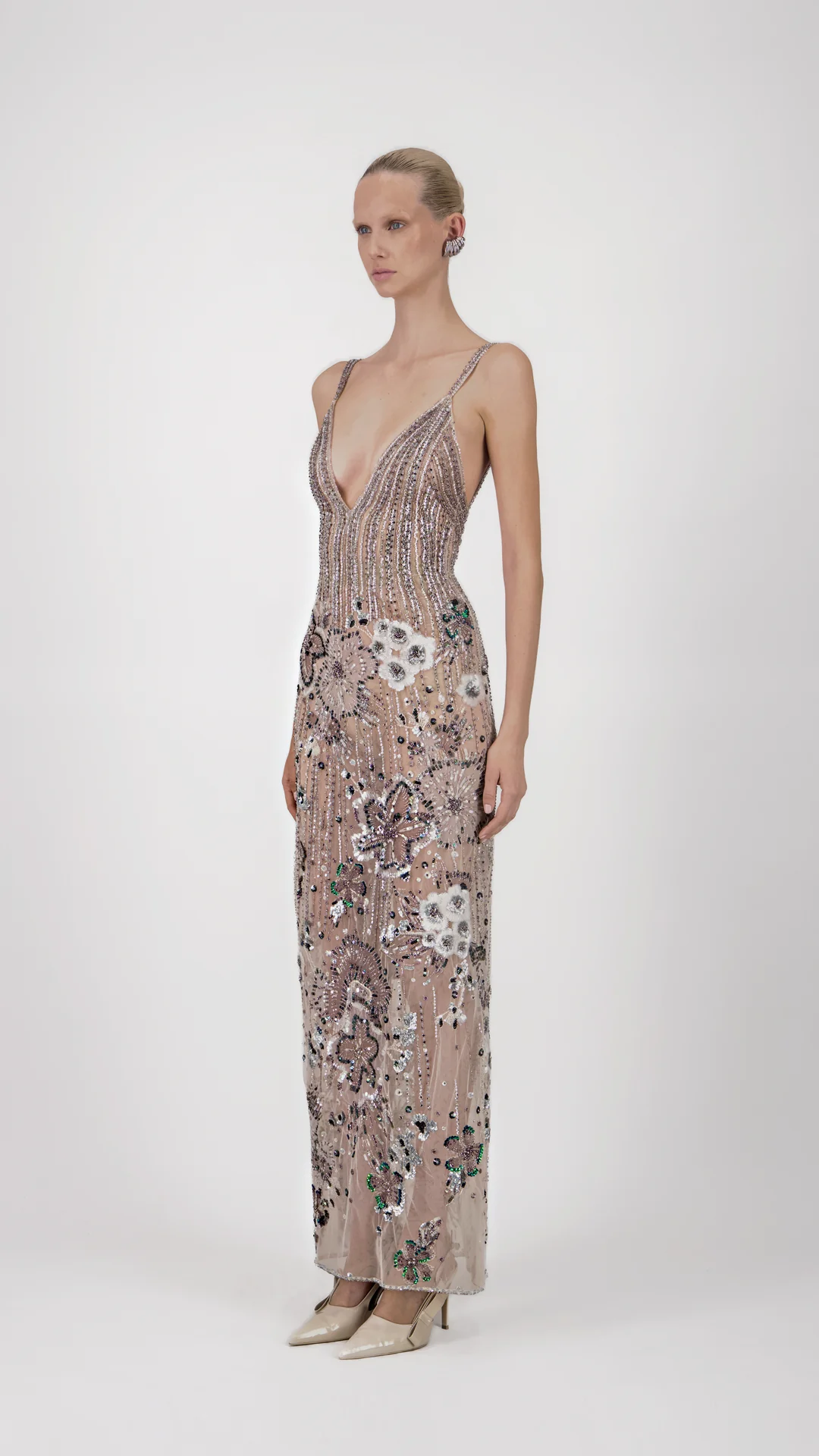 Radiant Floral Midi Dress - Image 2