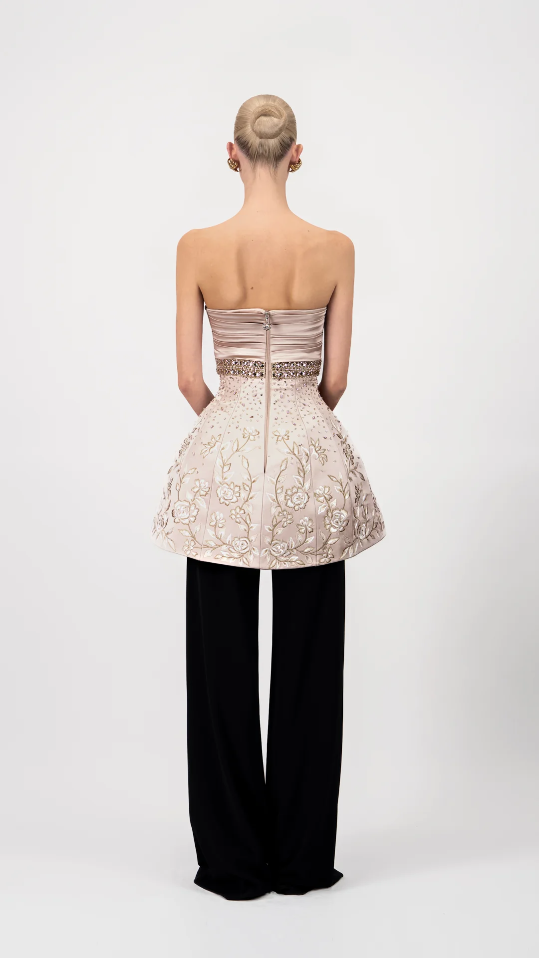 Strapless Draped Corset - Image 3