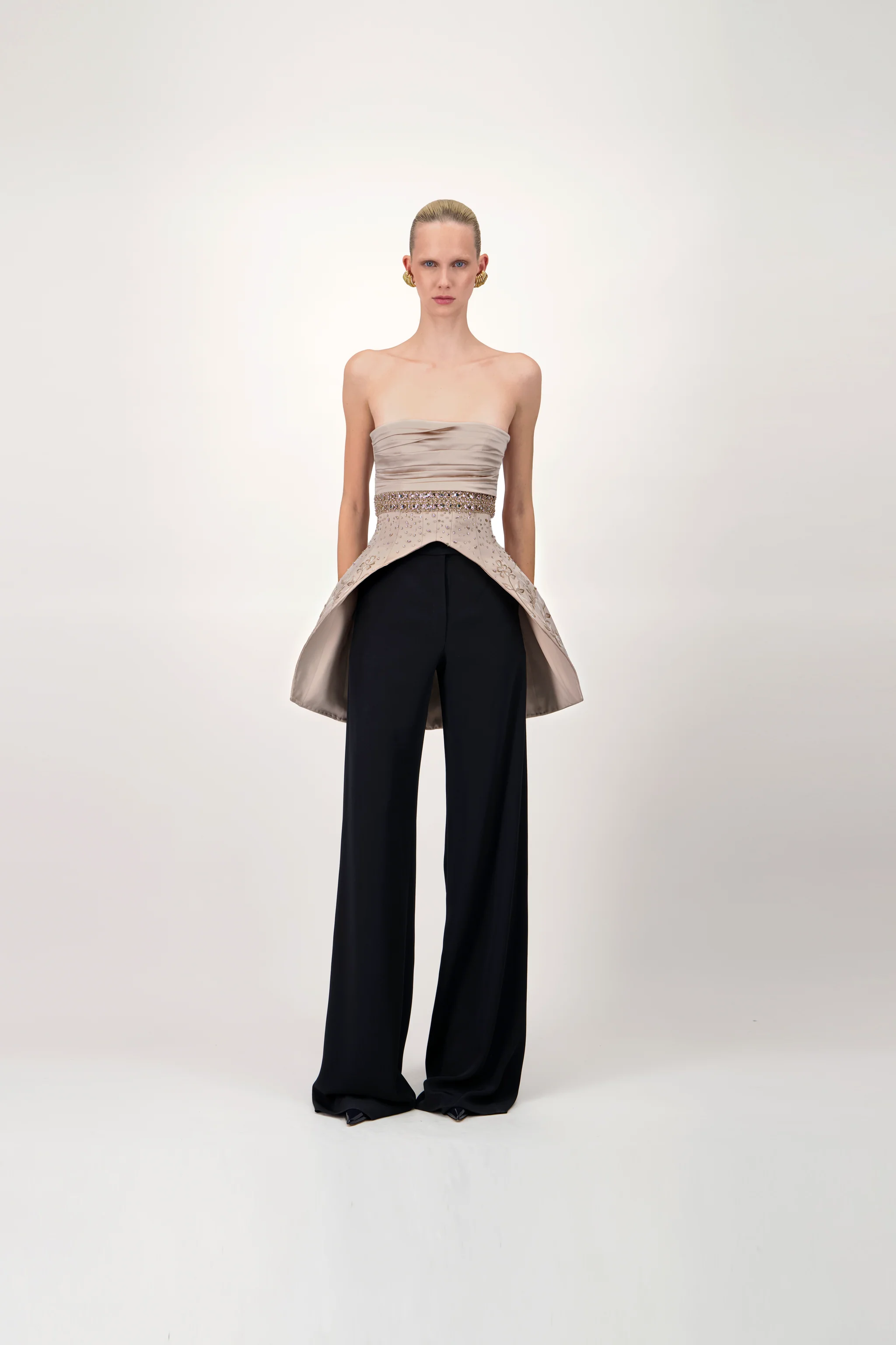 Tailored Straight-Leg Trousers